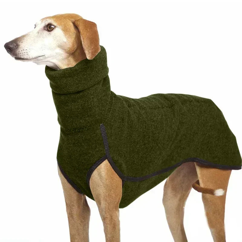 Warm High Collar Greyhound Winter Sweater