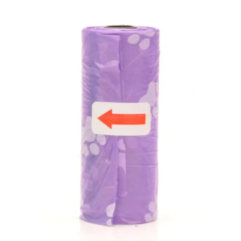 Disposable Dog Poop Bags with Dispenser and Leash Clip