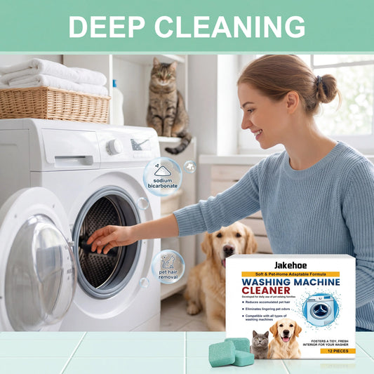 Pet Washing Machine Cleaner Tablets 12 Pack