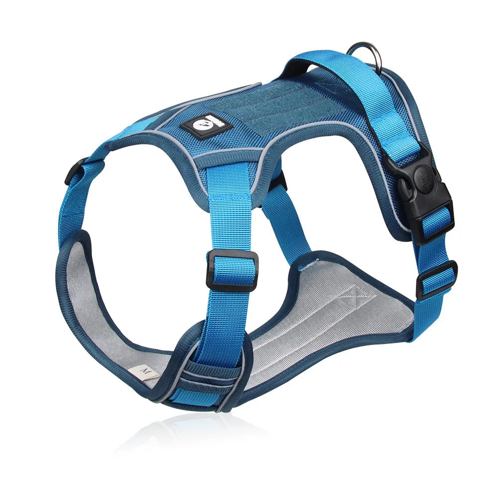Reflective Tactical Dog Vest Harness Waterproof Oxford Cloth