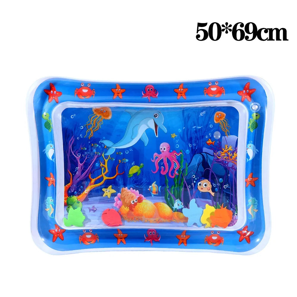 Inflatable Sea Life Pet Water Mat And Baby Crawling Mat