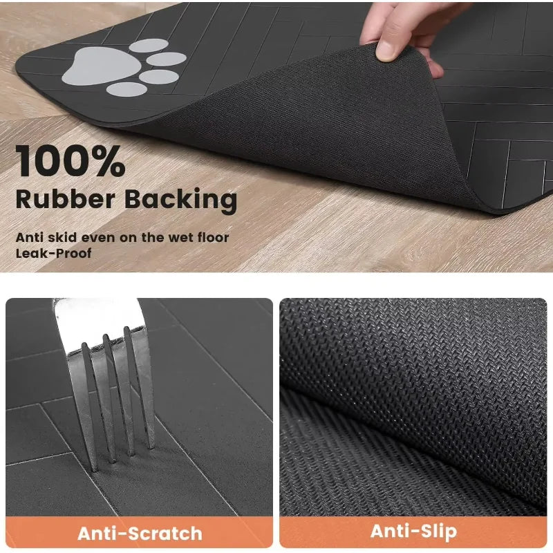 Absorbent Quick Dry Pet Feeding Mat