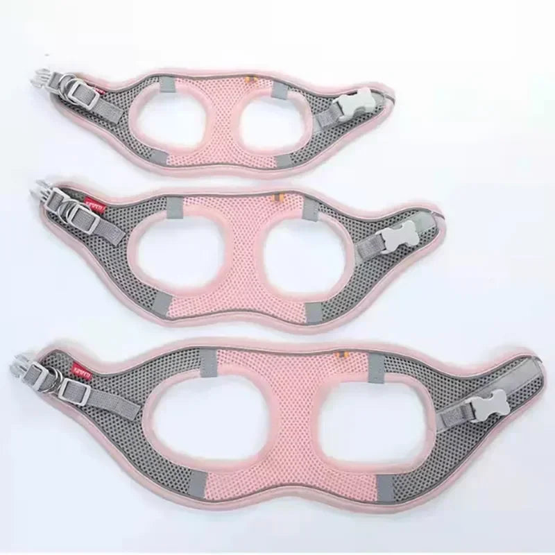 Breathable Adjustable Dog Harness and Safety Vest