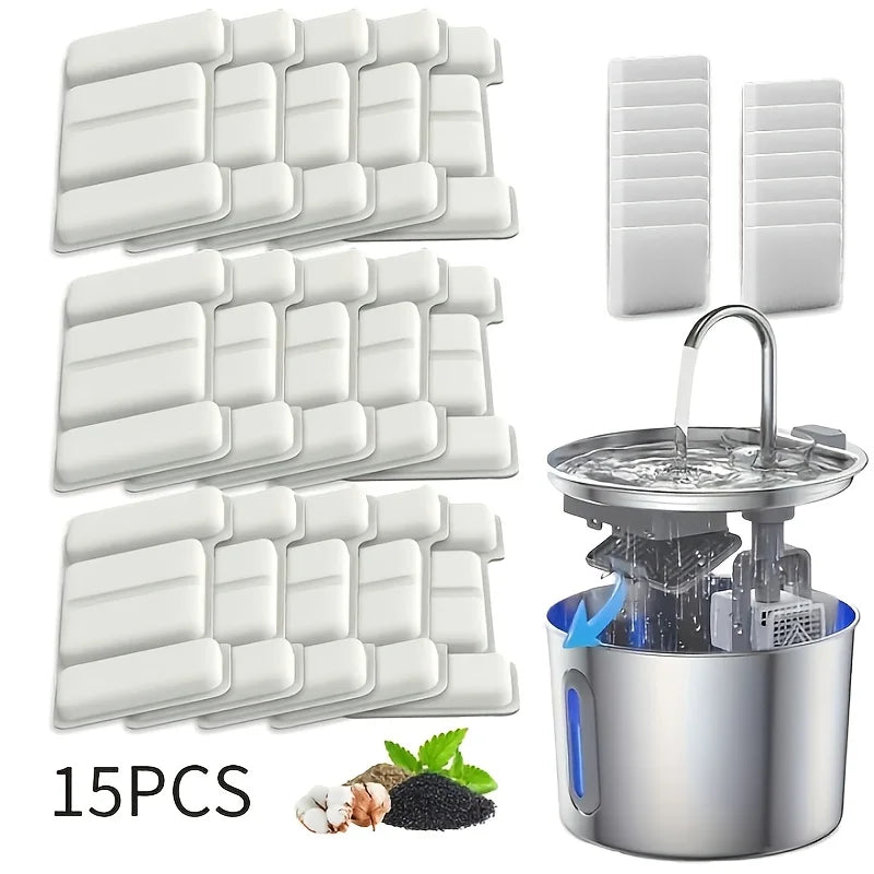 Cat Water Fountain Replacement Filters 15 to 30 Pack