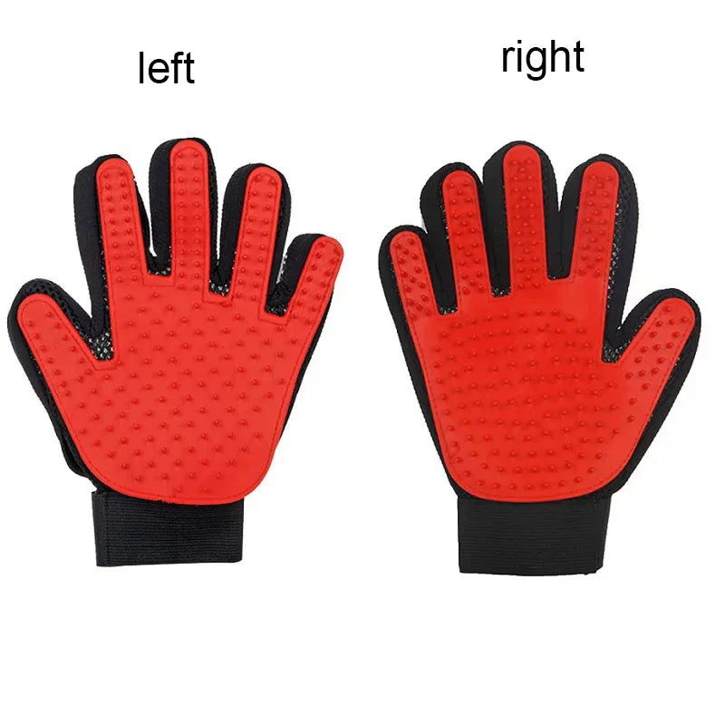 Pet Grooming and Deshedding Glove Brush