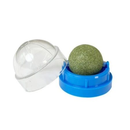 Wall Mount Catnip Ball Cat Toy Natural Treat