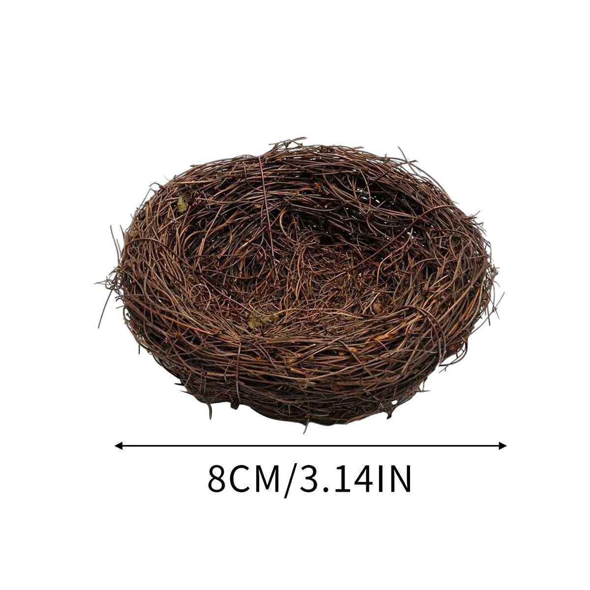 Woven Natural Grass Birdhouse Hideaway Decoration