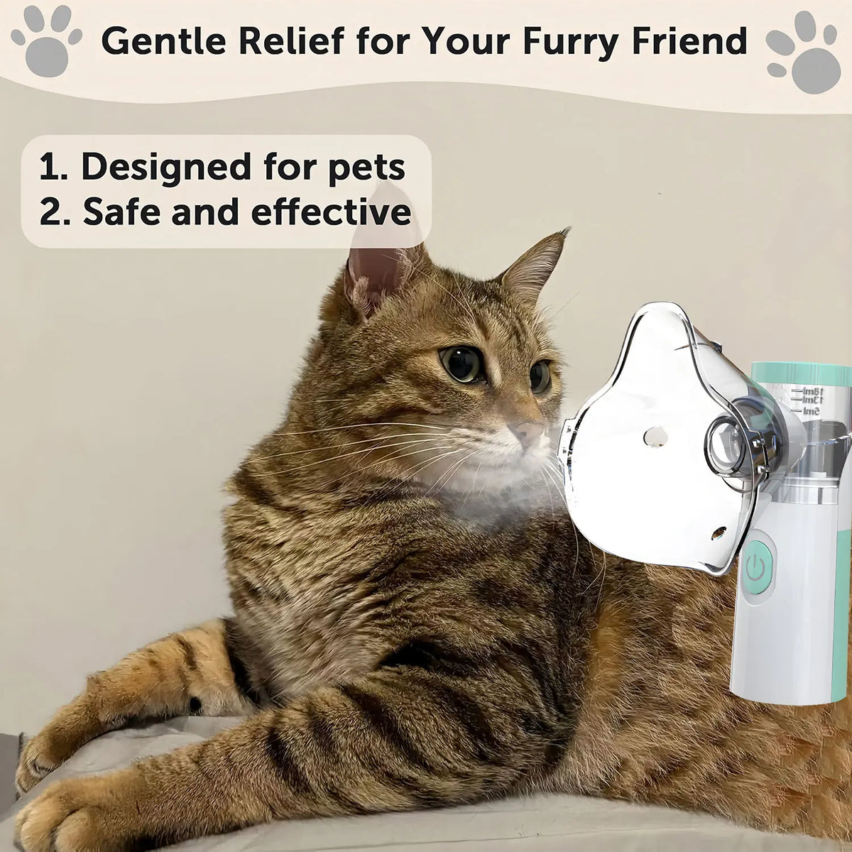 Portable Pet Nebulizer Machine and Animal Inhaler