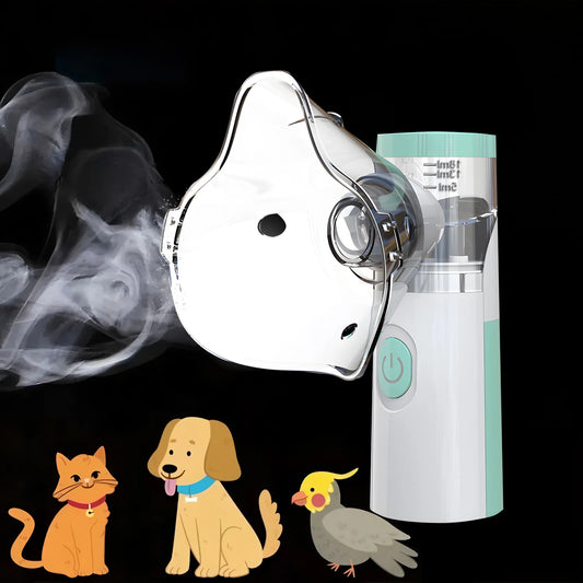 Portable Pet Nebulizer Machine and Animal Inhaler