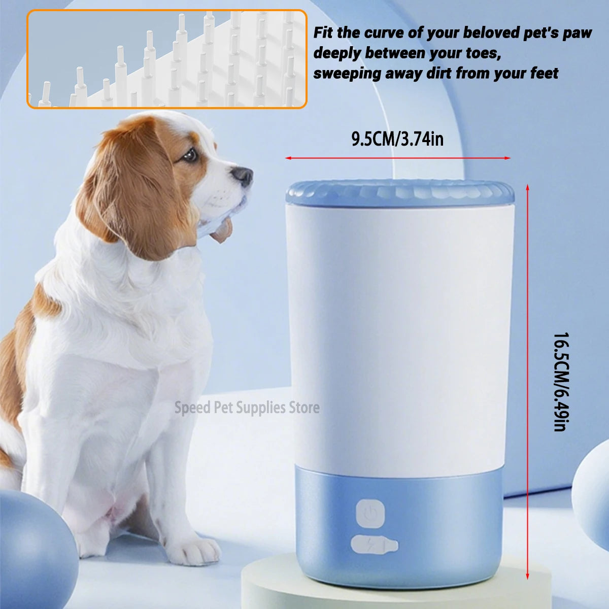 Electric Automatic Dog Paw Cleaner and Washer