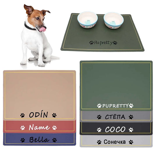 Custom Silicone Pet Feeding Mat