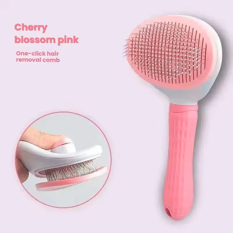 Pet Grooming and Hair Removal Bath Brush