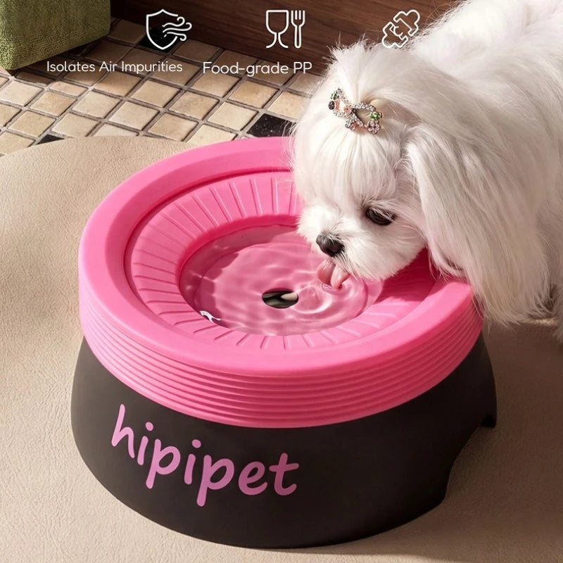 600ml Anti-Wet Chin Pet Water Bowl