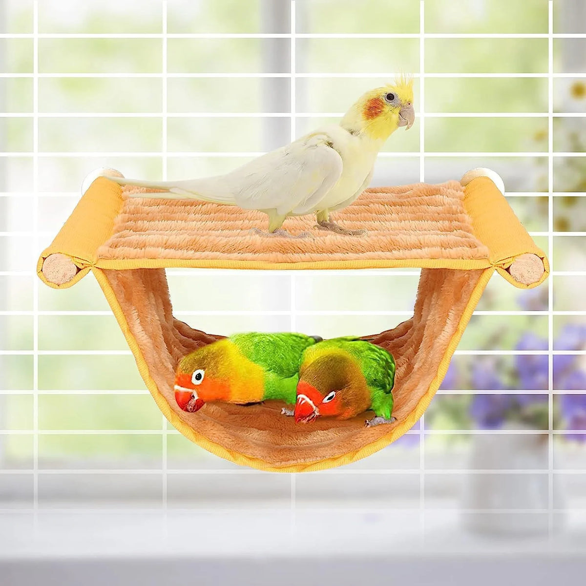 Parrot House Bird Nest Bed Cage Accessory
