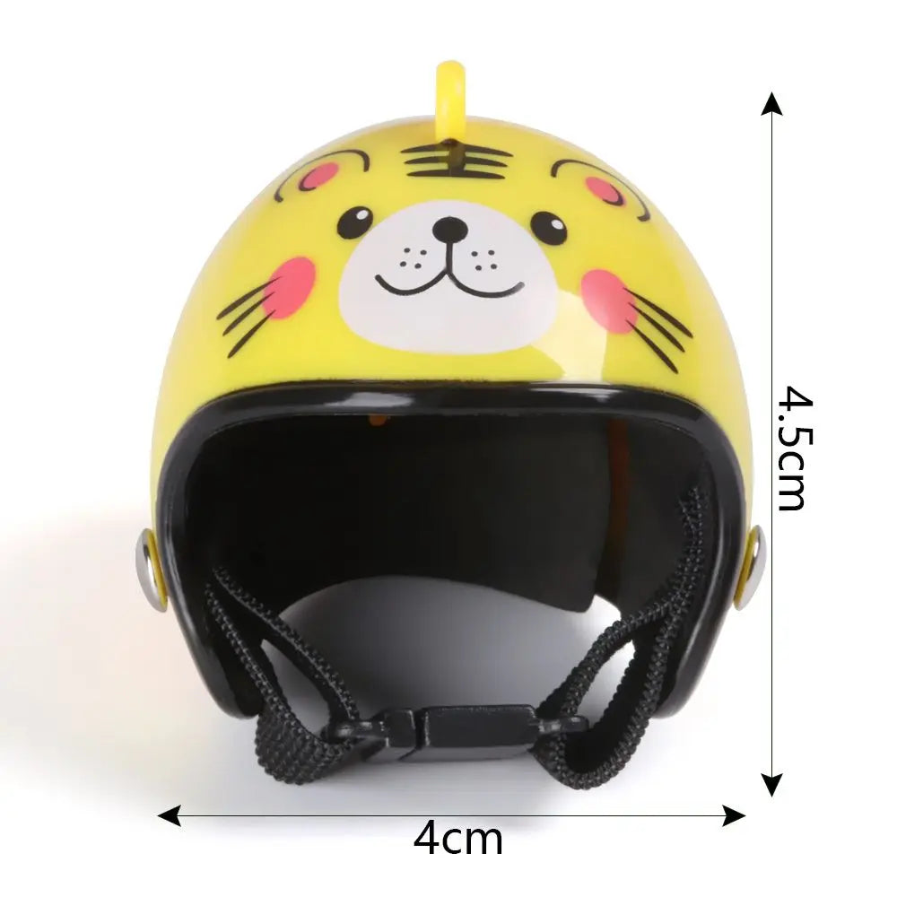 Protective Chicken Helmet for Sun and Rain