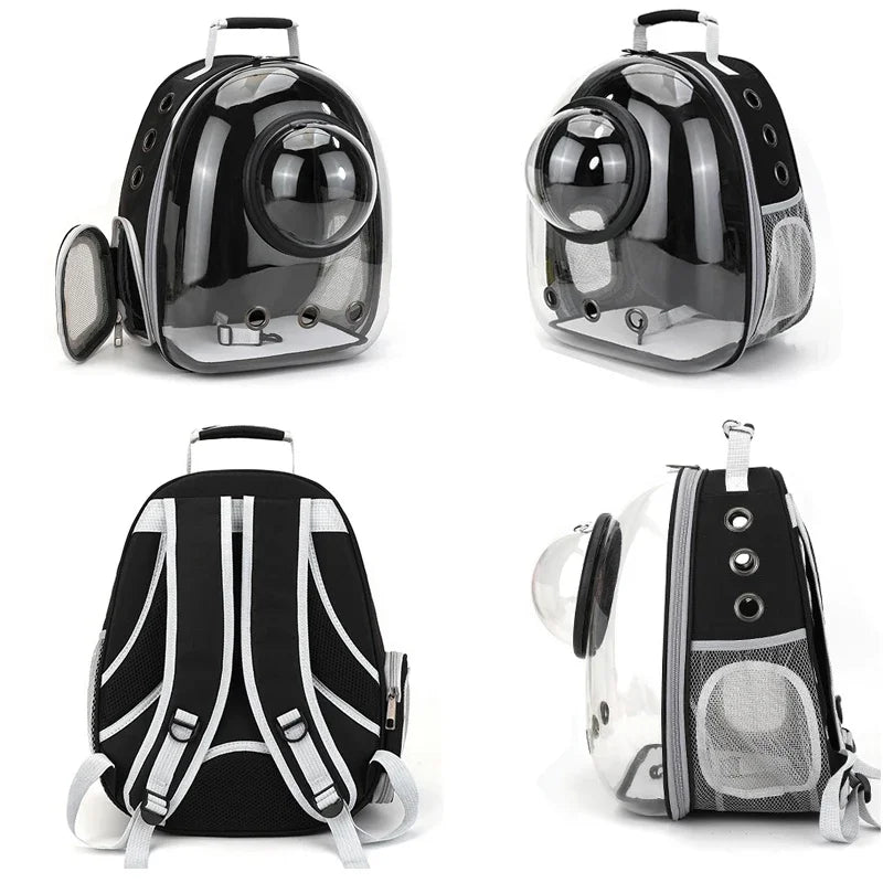 Transparent Portable Bubble Cat Carrier Backpack