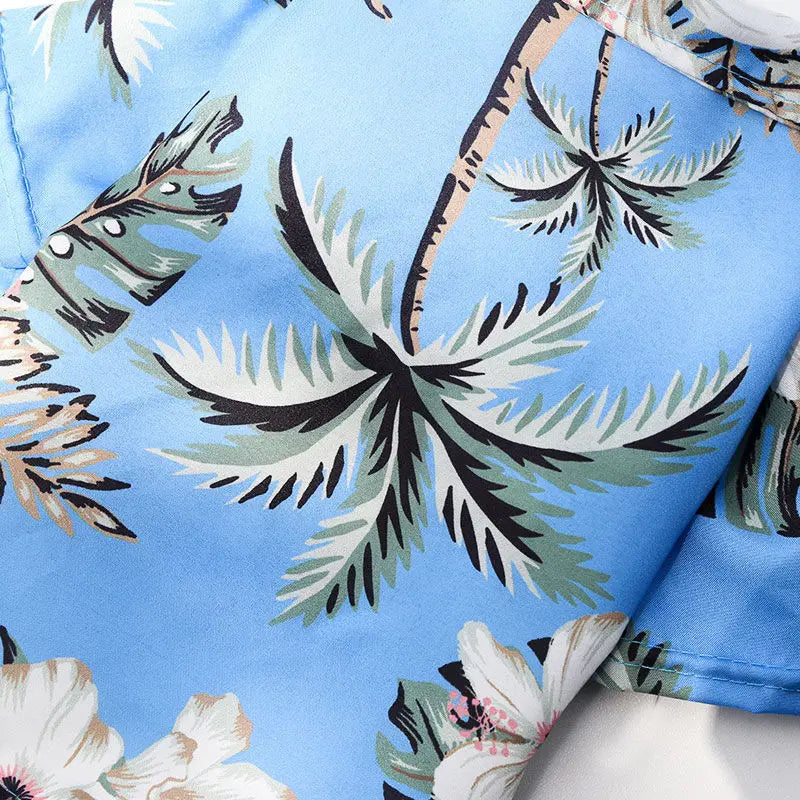 Hawaiian Style Summer Beach Dog Shirt