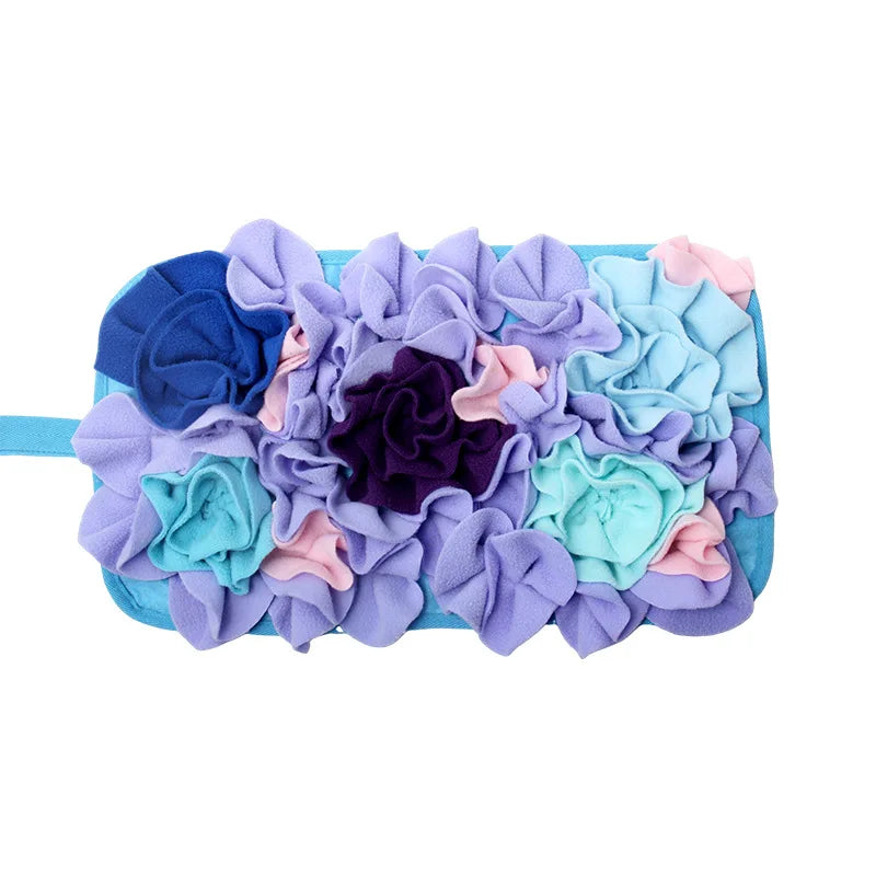 Interactive Flower Dog Sniffing Mat and Slow Feeder