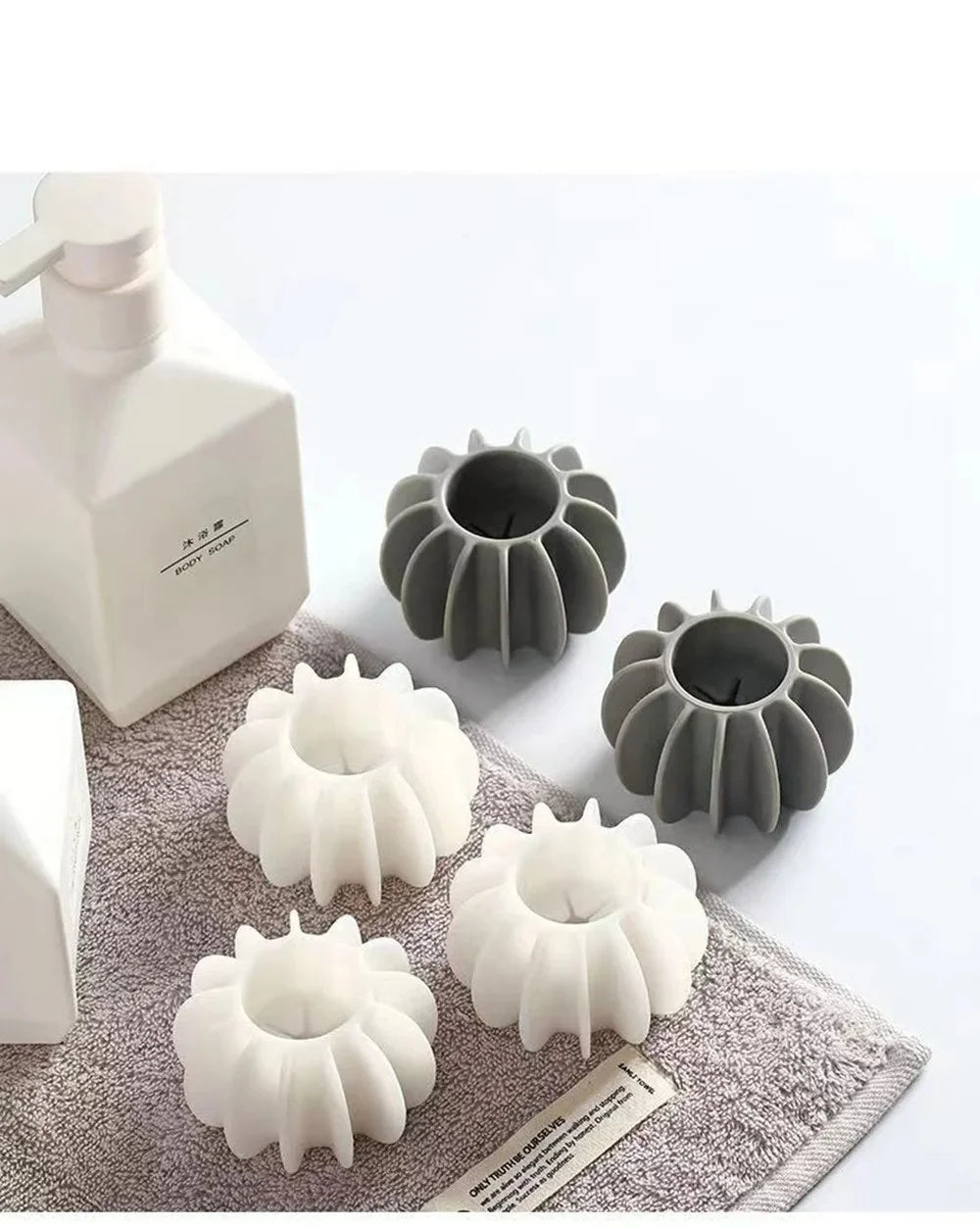 Reusable Silicone Laundry Balls for Pet Hair Removal