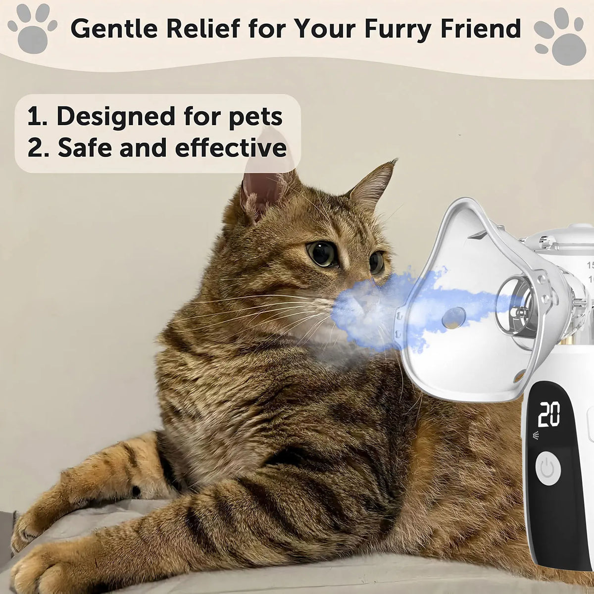 Veterinary Pet Asthma Inhaler and Nebulizer