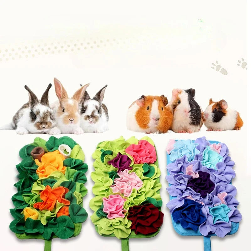 Interactive Flower Dog Sniffing Mat and Slow Feeder