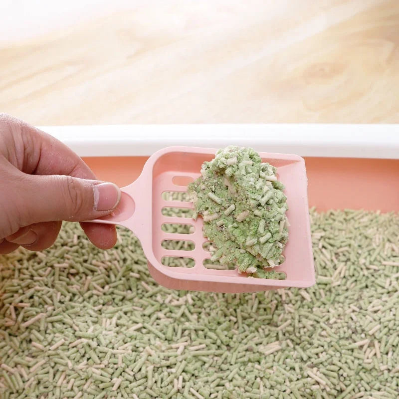 Colorful Ergonomic Cat Litter Shovel