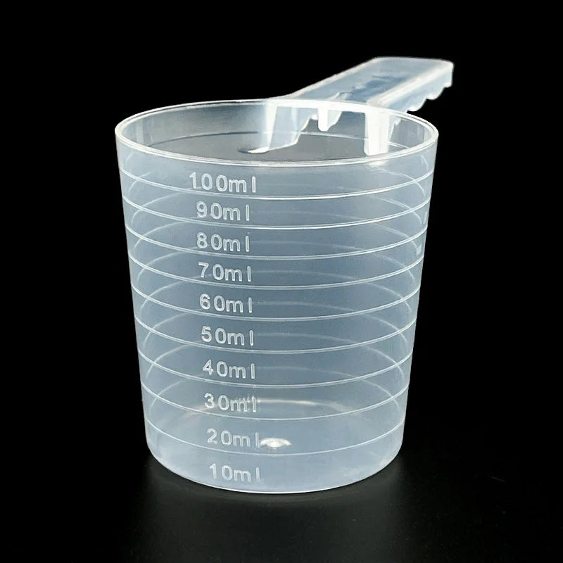 Transparent Pet Food Measuring Spoon with Scale