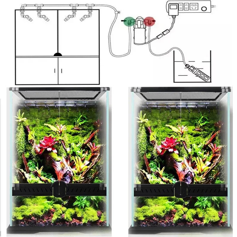 C Series Silent Reptile Fogger and Rainforest Humidifier