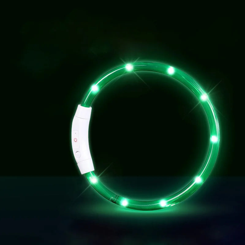 USB Rechargeable LED Pet Light Collar