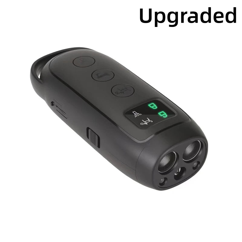 Rechargeable Ultrasonic Dog Repeller with Flashlight
