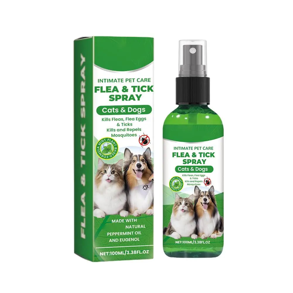 Gentle Pet Insect Repellent Spray for Fleas and Mites