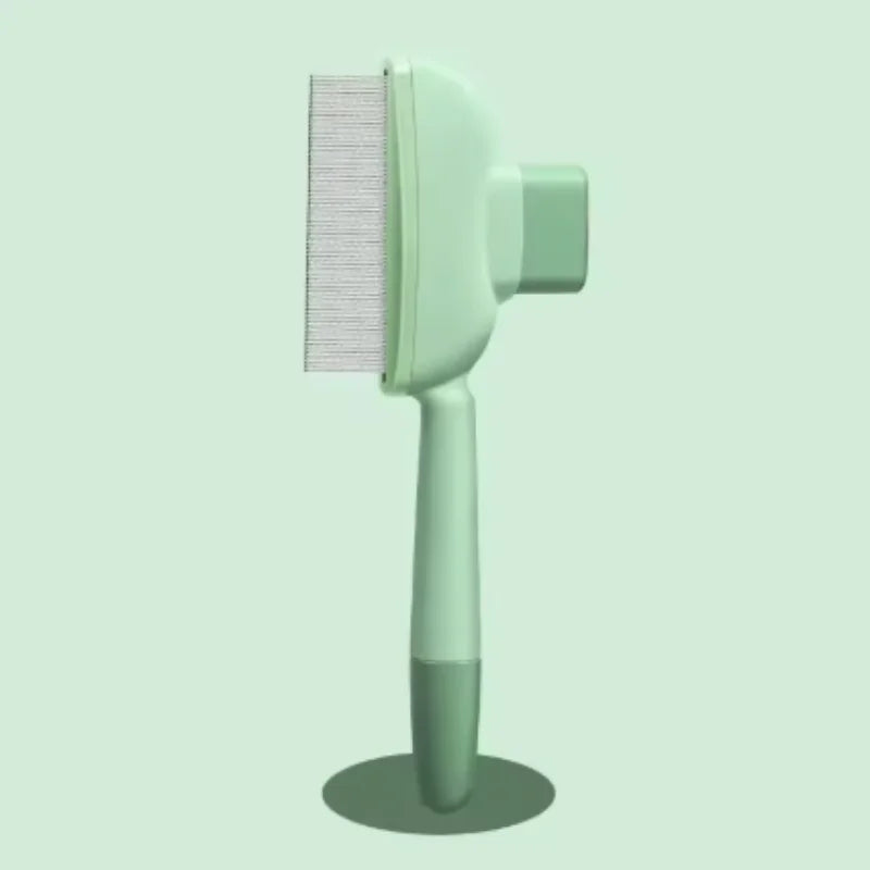 Self-Cleaning Pet Grooming Brush and Hair Remover