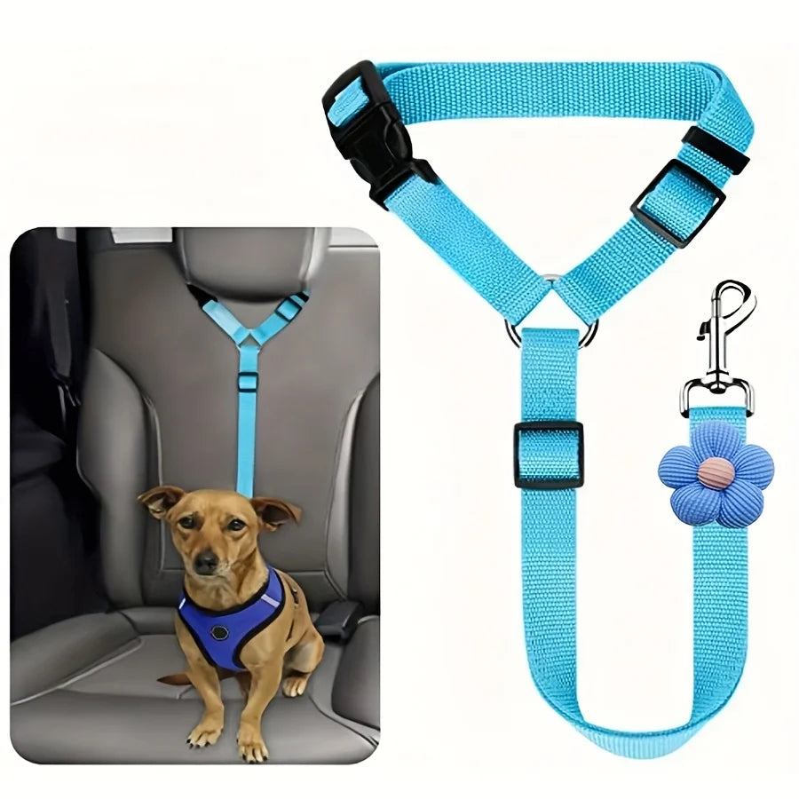 Dog Safety Seat Belt Pet Car Tether