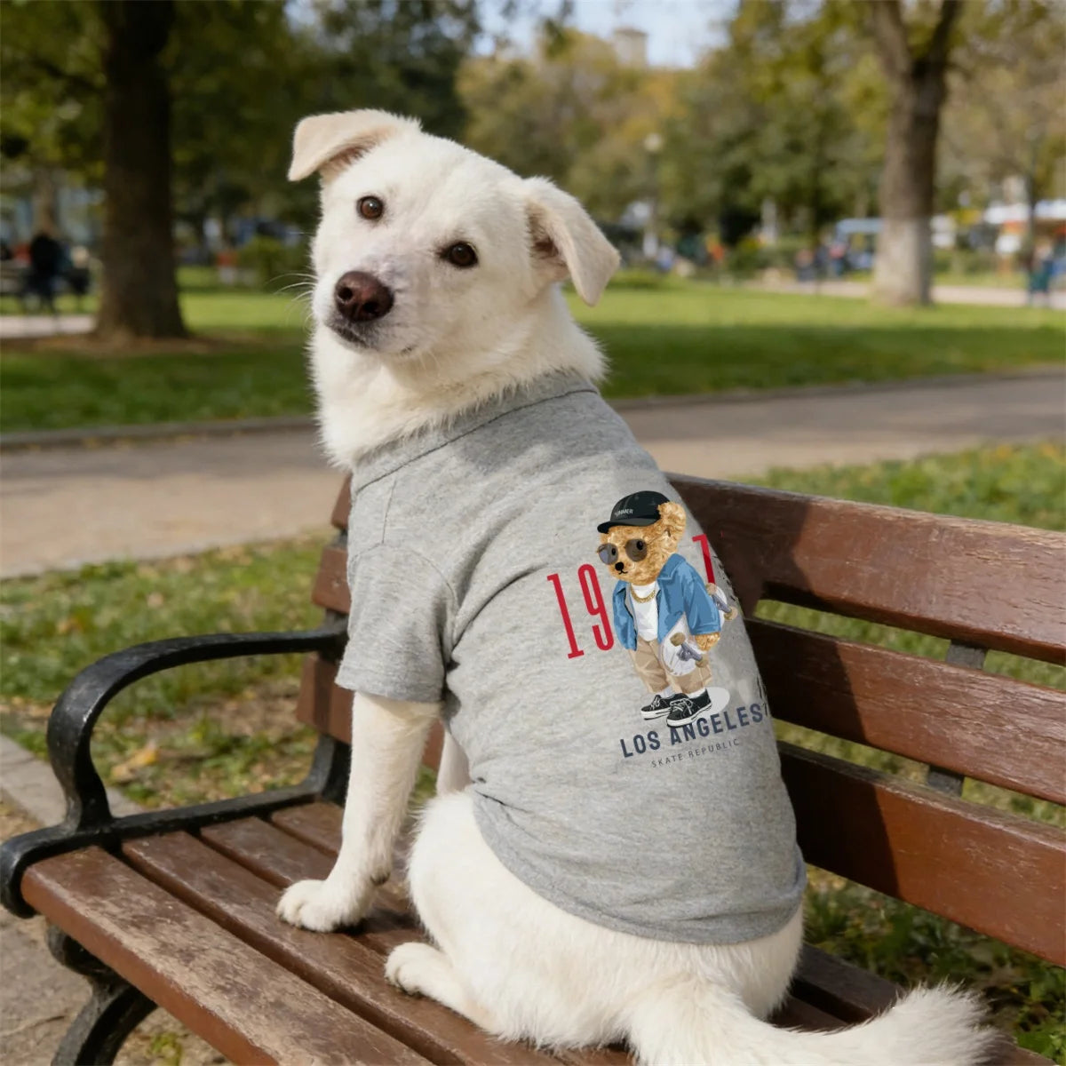Printed Soft Breathable Pet Short Sleeve T-Shirt
