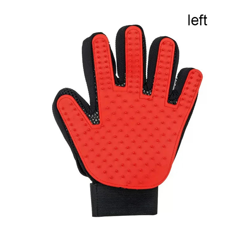 Pet Grooming and Deshedding Glove Brush