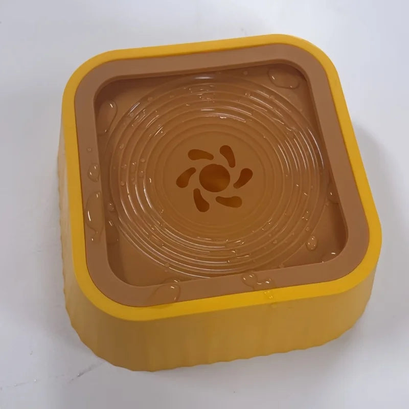 Splash-Proof Large Capacity Floating Pet Water Bowl