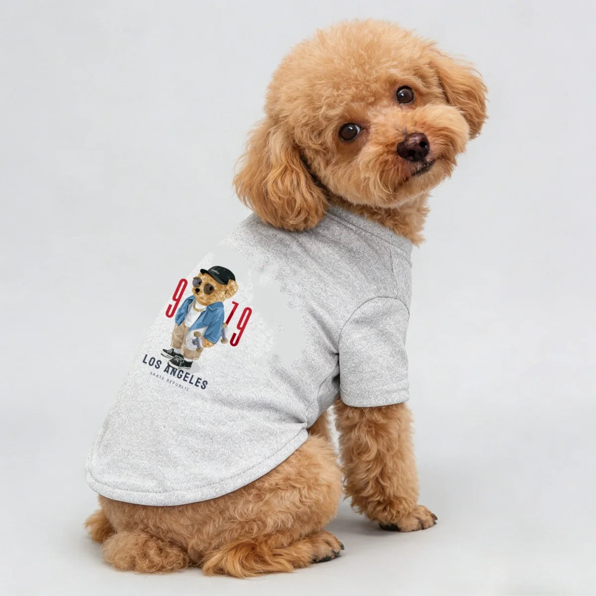 Printed Soft Breathable Pet Short Sleeve T-Shirt