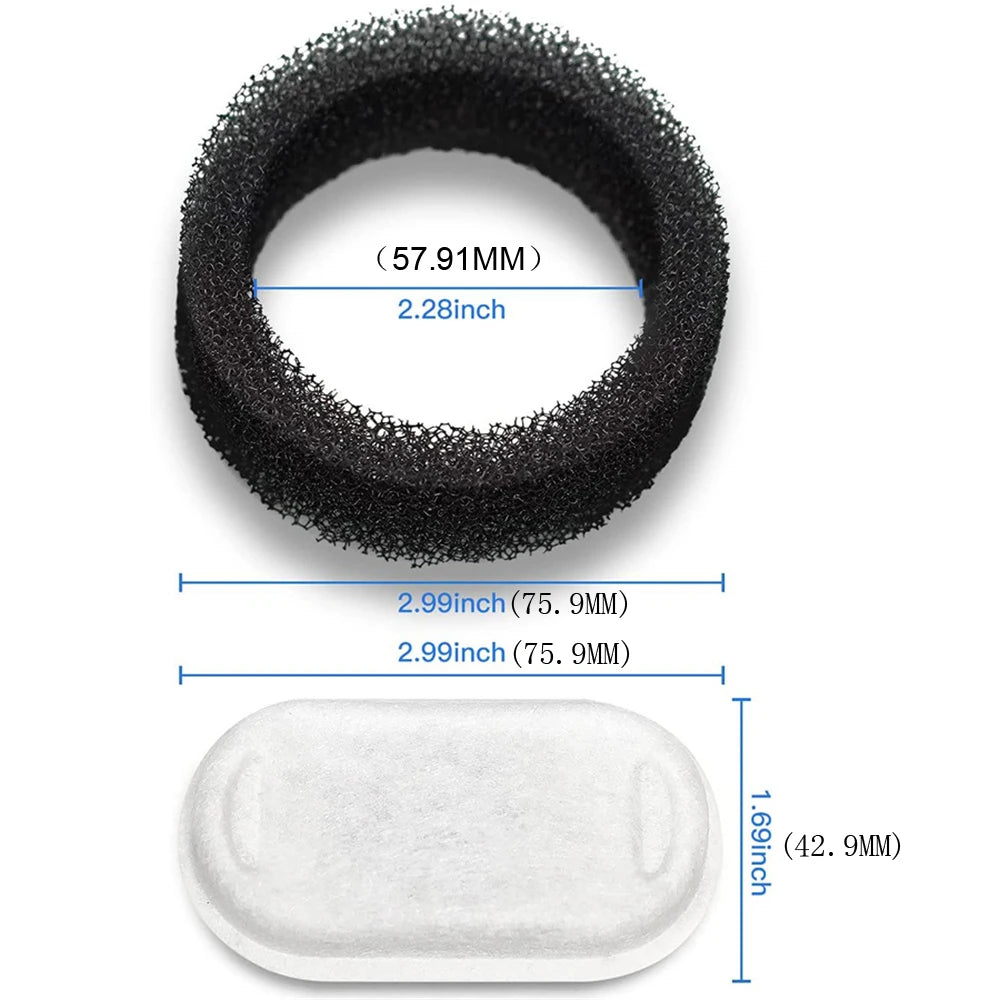 Stainless Steel Cat Water Fountain Replacement Filters
