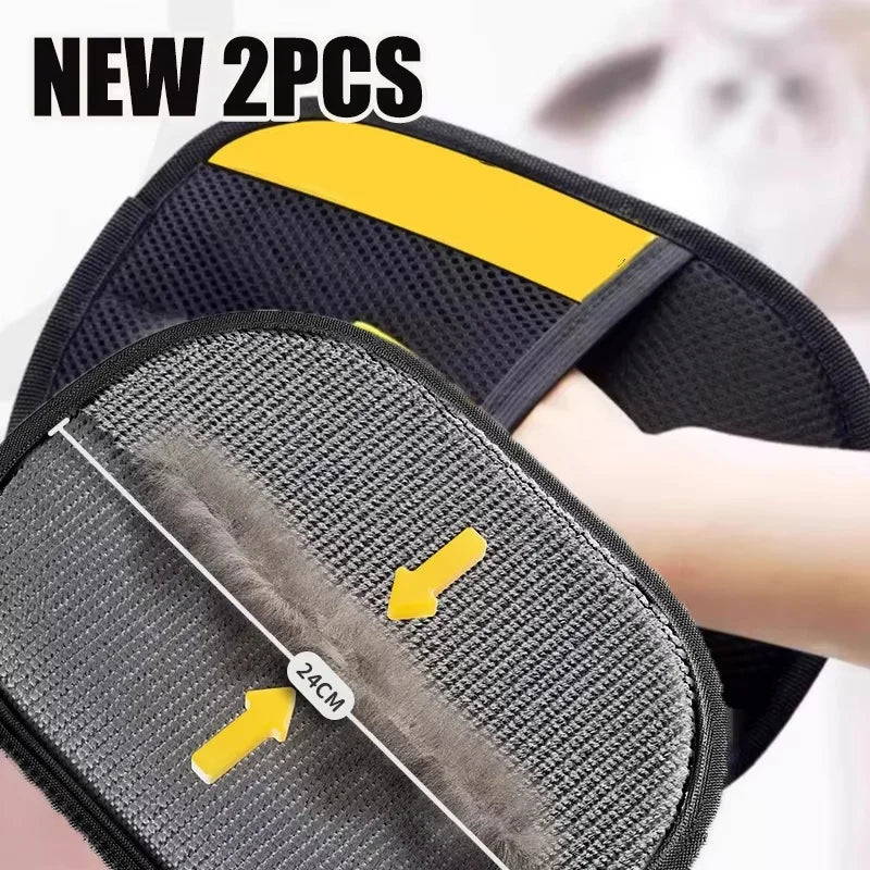 Double-Sided Electrostatic Pet Hair Removal Gloves