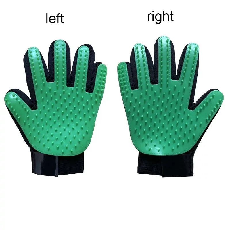 Pet Grooming and Deshedding Glove Brush