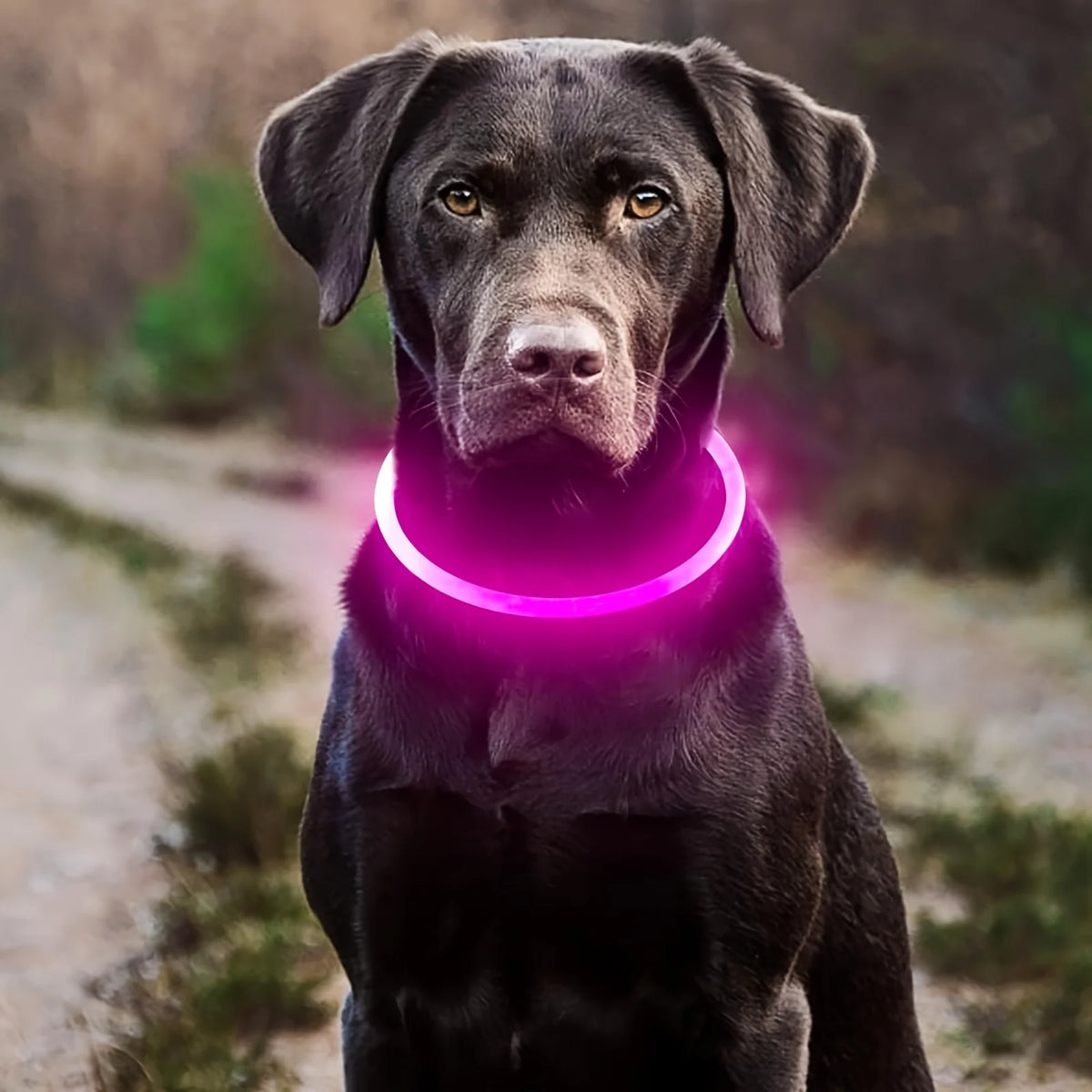 USB Rechargeable LED Pet Light Collar