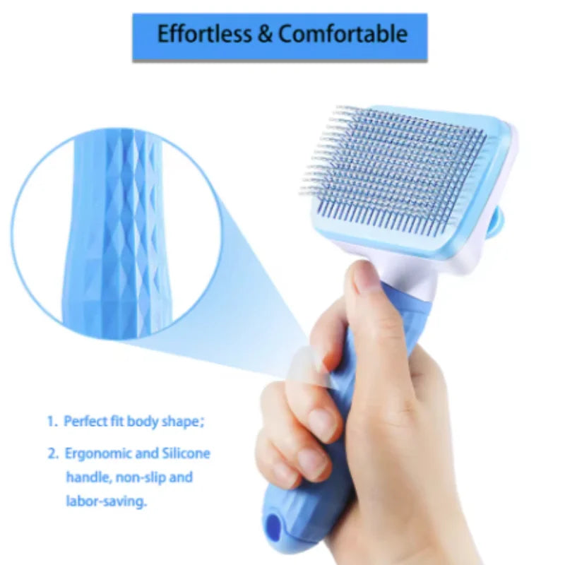 Pet Grooming and Hair Removal Bath Brush