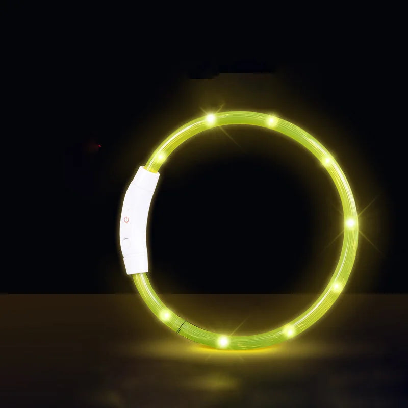 USB Rechargeable LED Pet Light Collar