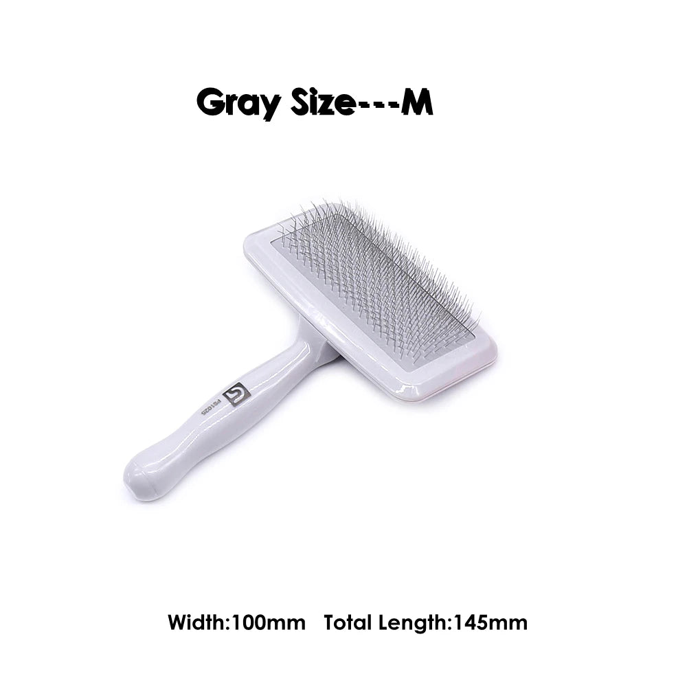 Self-Cleaning Pet Grooming and Shedding Brush