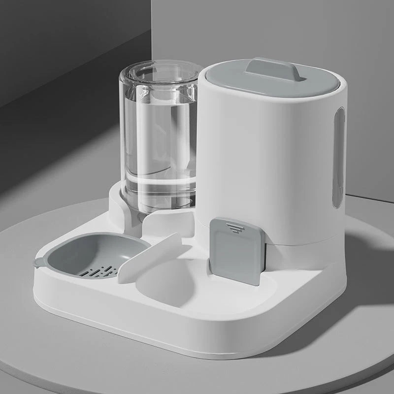 Large Capacity Two-in-One Pet Feeding and Water Bowl