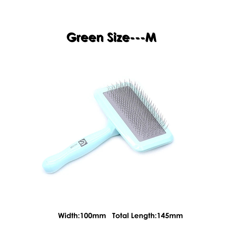 Self-Cleaning Pet Grooming and Shedding Brush