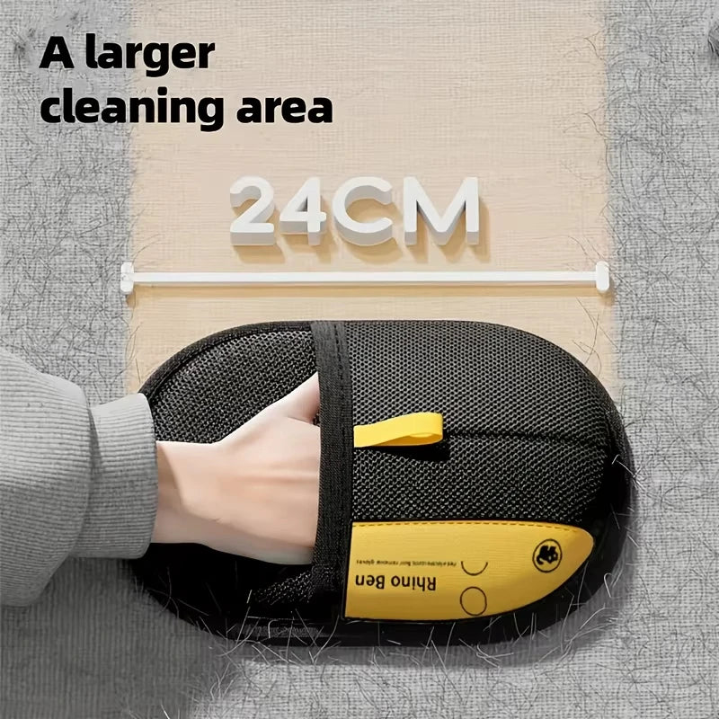 Double-Sided Electrostatic Pet Hair Removal Gloves
