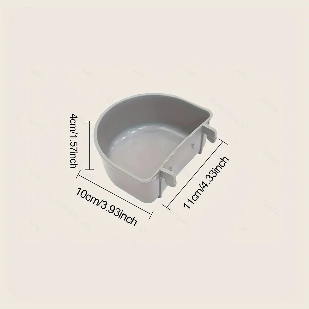 Portable Small Animal Hanging Feeding Bowl