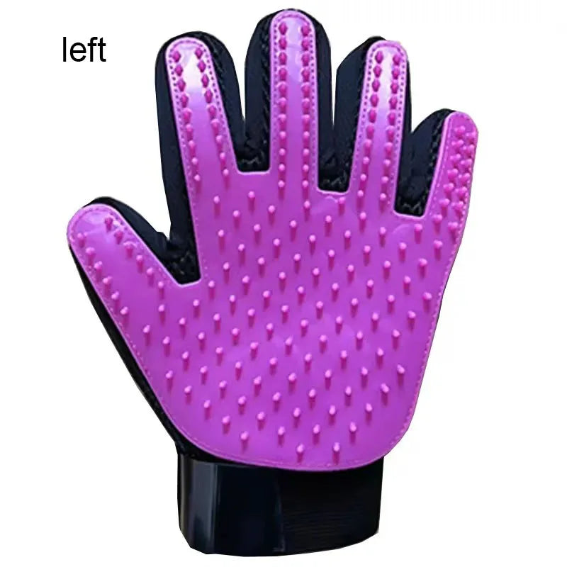 Pet Grooming and Deshedding Glove Brush