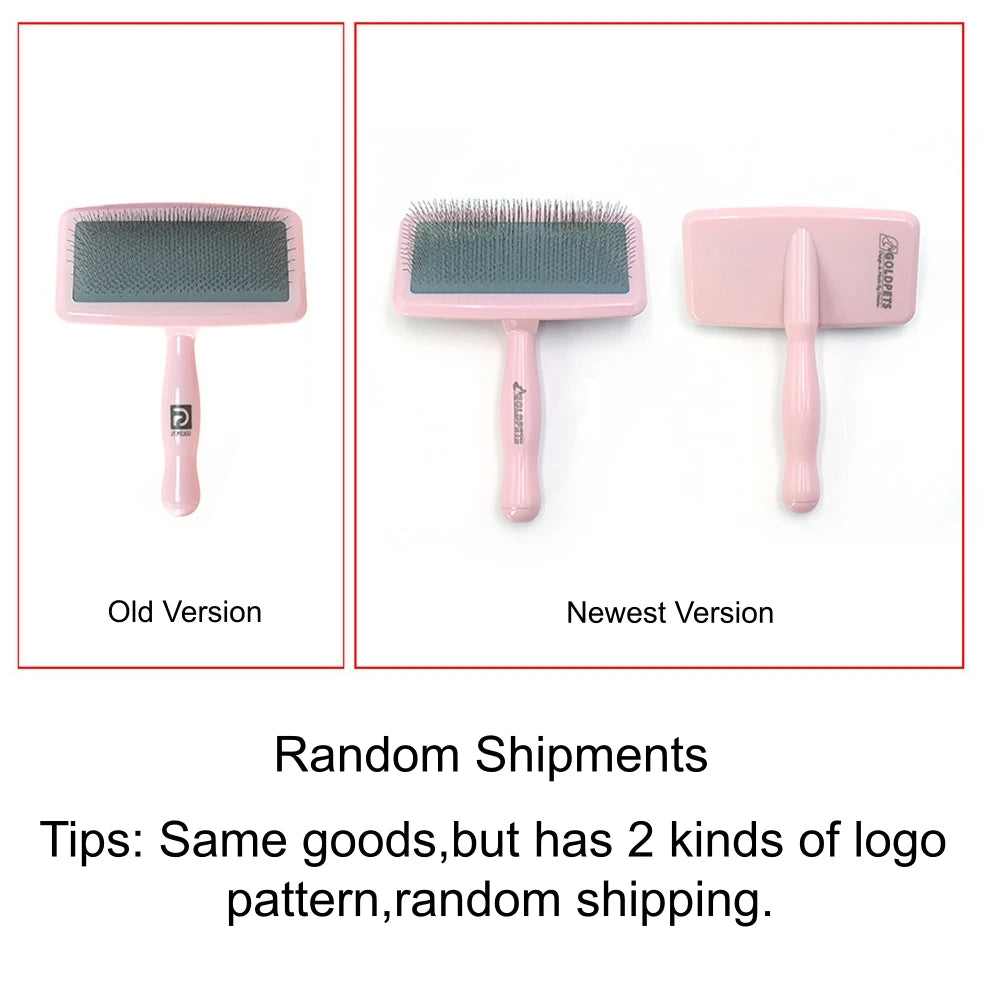 Self-Cleaning Pet Grooming and Shedding Brush